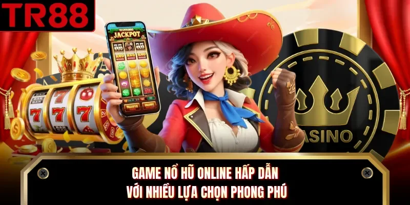 Game nổ hũ online hấp dẫn với nhiều lựa chọn phong phú